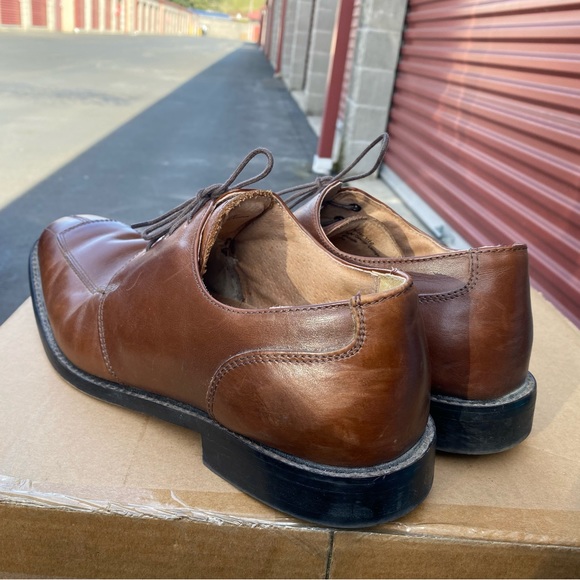Florsheim imperial Men's Brown Leather Oxford Dress Shoes Size 11.5 D - Picture 7 of 13